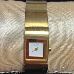 Skagen Denmark Womens Watch, Gold Tone Case w/Bracelet Band.